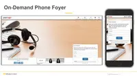 Screenshot of On-Demand Phone Foyer