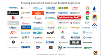 Screenshot of Serving customers across multiple sectors