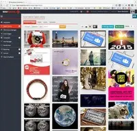 Screenshot of Visual Content Library