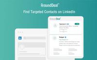 Screenshot of Find Contacts on LinkedIn
With AroundDeal, you can now find contacts directly from LinkedIn and copy all contact information.