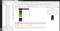 Screenshot of Pimcore General Overview Colors Variants