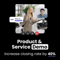 Screenshot of Product & Service DEMO: increase closing rate by 40%