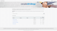 Screenshot of Talent Acquisition: Configurable Career Portal