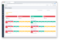 Screenshot of "AI Health" Dashboard - See the health of your program in a single pane of glass, including drift, bias, and custom performance metrics