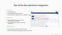 Screenshot of Out-of-the-Box Salesforce Integration