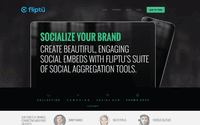 Screenshot of Fliptu Home Page
