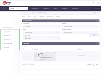 Screenshot of Vendor/User Management