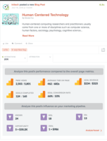 Screenshot of With unified reporting across your social media, blog, email, ads, website analytics, automation, CRM, and more, TrackMaven makes it easy to prove the impact of your marketing activities. Understand how all of your top-of-funnel efforts contribute to bottom-of-funnel results such as website traffic, conversions, and sales.