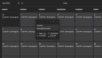 Screenshot of Mission Scheduler