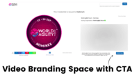 Screenshot of Space for Video Branding