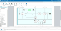 Screenshot of Workflow modeler