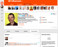 Screenshot of Influencer Complete Footprint