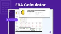 Screenshot of Plug any product into this calculator to ensure the highest ROI with Amazon FBA products.