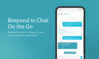 Screenshot of Mobile friendly chat admin