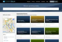 Screenshot of Events Directory