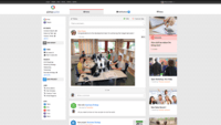 Screenshot of Alma Suite HOME: everything that happens in your company will appear here. Simple and easy layout.