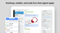 Screenshot of Native chat agent apps