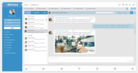 Screenshot of iStrives - Chat View