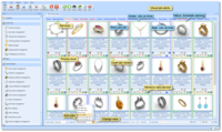 Screenshot of The job service queue is the center of the production floor as it displays the active job orders grouped by the processing services.