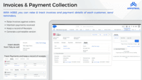 Screenshot of Invoice and Payment Collection