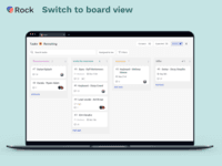 Screenshot of Switch to board view