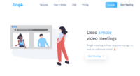 Screenshot of Dead Simple Video Meetings