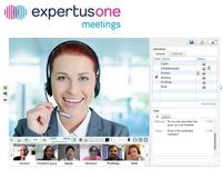 Screenshot of ExpertusONE Built-In Virtual Meetings - Run virtual conferencing right from your LMS