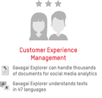 Screenshot of Customer Experience unstructured Text data analytics