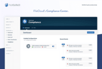 Screenshot of Compliance Center
