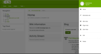 Screenshot of XCS Admin