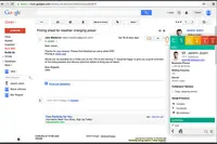 Screenshot of Salesforce in Gmail Sidebar