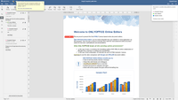 Screenshot of Document Editor