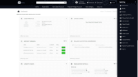 Screenshot of EvolutionX customer dashboard example