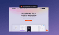 Screenshot of WowTo Chrome extension to create workflow videos