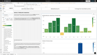 Screenshot of Custom calculations that can be added to tables and visualizations – no SQL skills necessary.