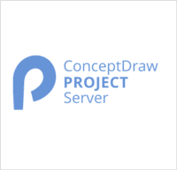 Screenshot of ConceptDraw PROJECT Server