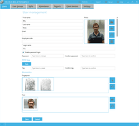 Screenshot of NCheck User Management