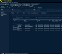 Screenshot of Web client