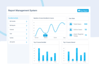 Screenshot of Report management