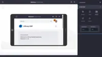 Screenshot of Deliver mobile ready experiences on one development platform.