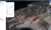Screenshot of Mapbox Studio is used to create unique data visualizations and custom data layers for maps.