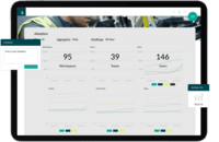 Screenshot of insights and data that help to continuously improve processes.