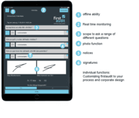 Screenshot of Features of firstaudit App