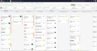 Screenshot of Kanban Boards: Enable your team to execute and collaborate for optimum productivity on Kanban Boards. Get activity notifications, messaging and visualize progress of day-to-day tasks.