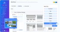 Screenshot of Create digital product mockups without any coding knowledge.