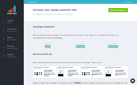 Screenshot of Automated marketing campaign approval page