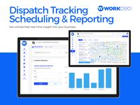 Screenshot of Dispatch Tracking, Scheduling & Reporting