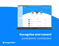 Screenshot of Recognise and reward participants' contribution