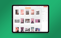 Screenshot of Prints Editor lets you manage hundreds of photos in a layout that is best suited for multiple prints ordering.