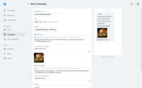 Screenshot of Send messages to groups
